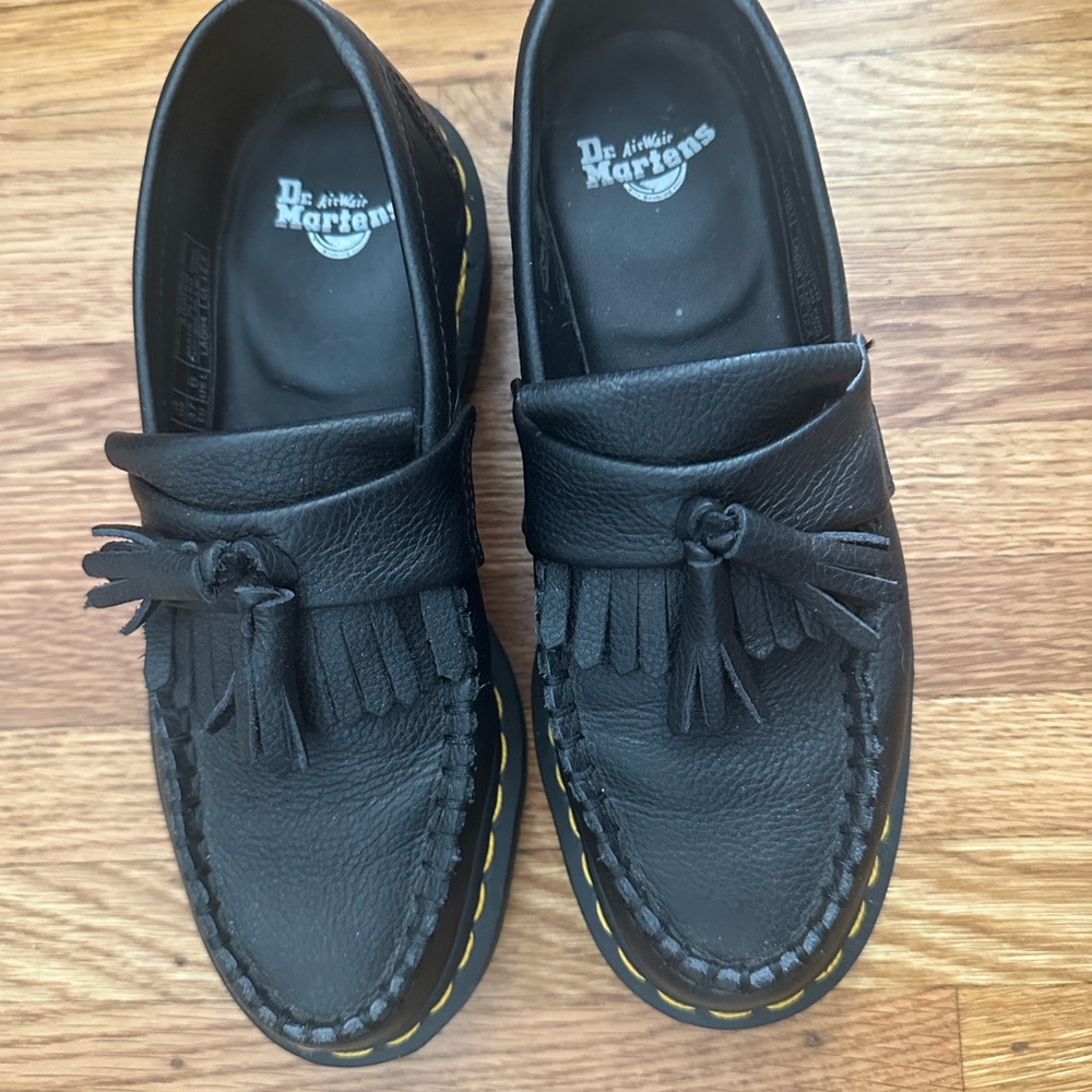 Dr. Martens Black Leather Loafers